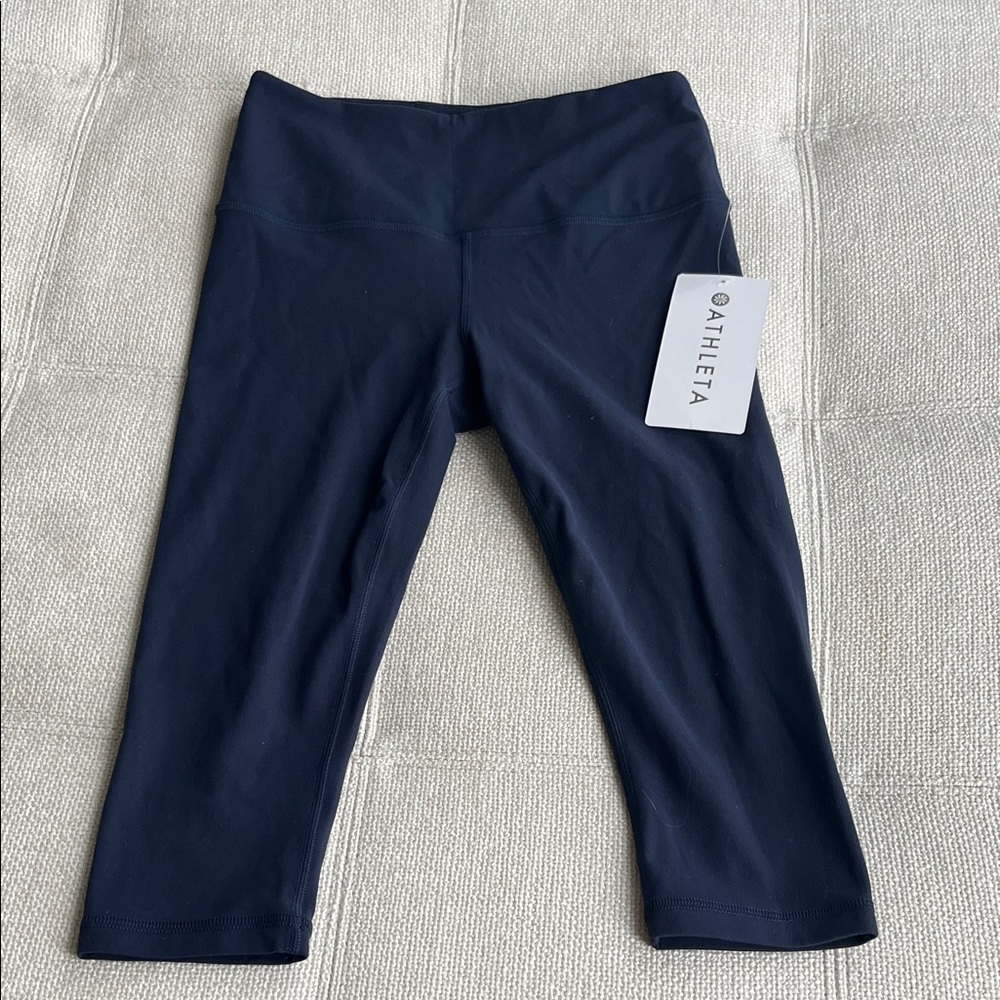 Athleta Women’s Petite Navy Elation Crop